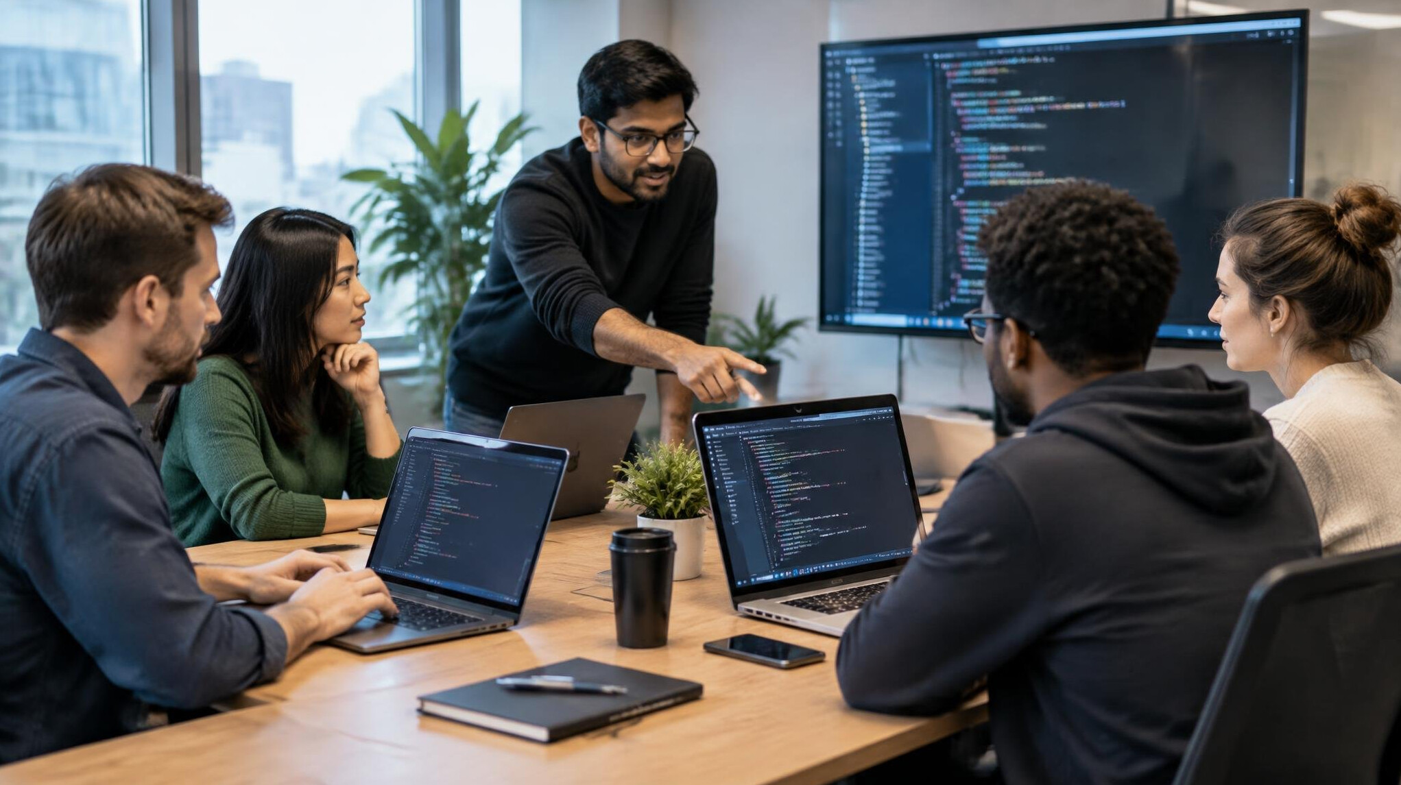 corporate programming team