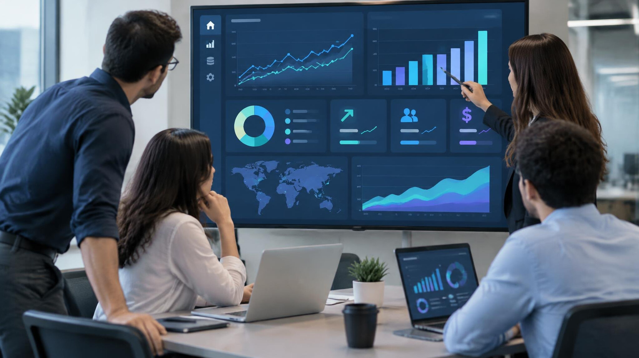 data analysis dashboard