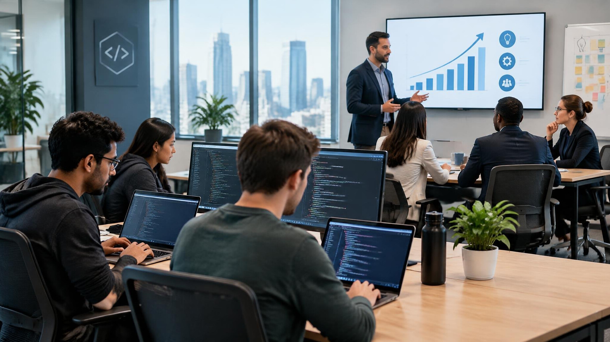 corporate office team