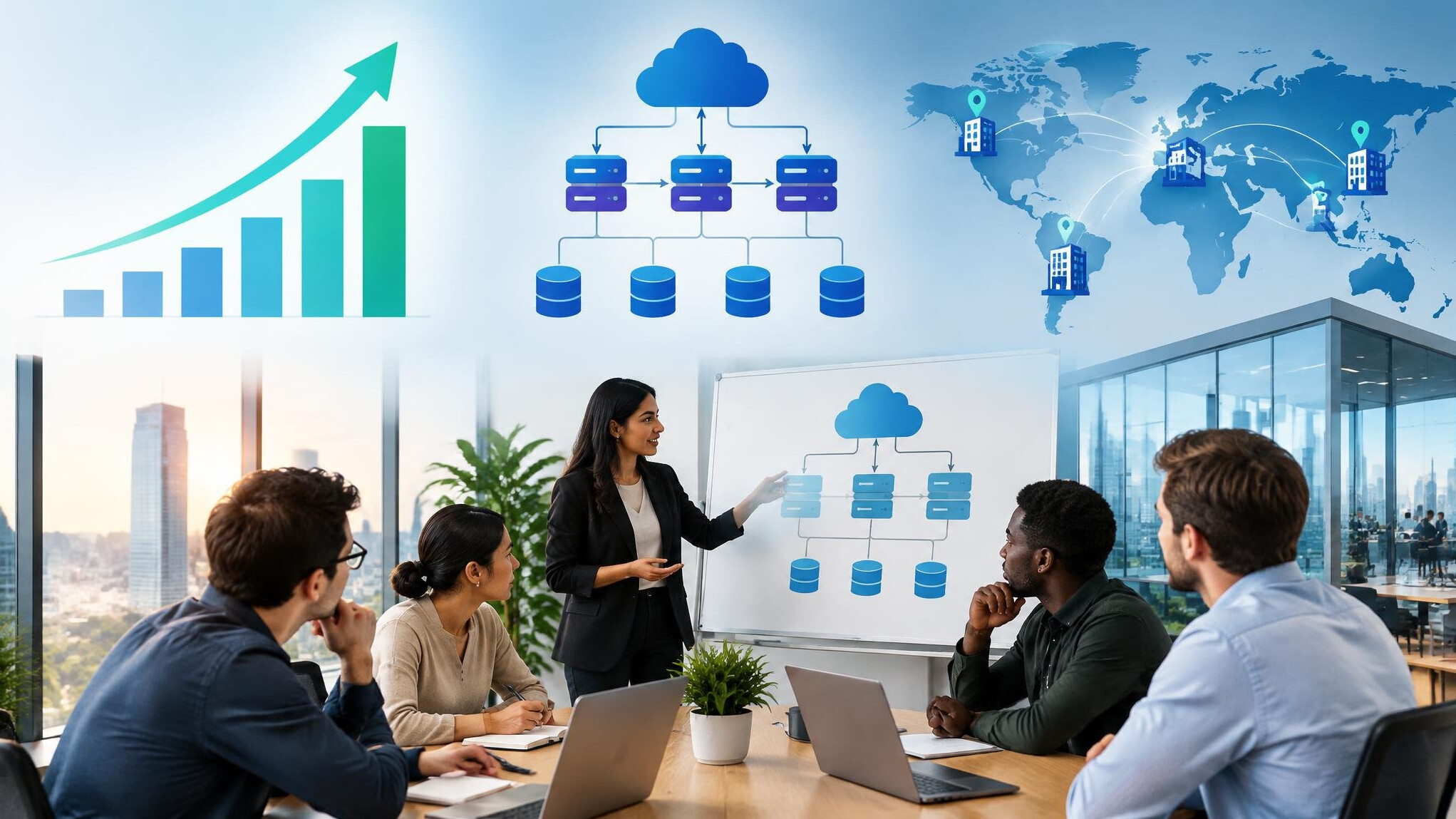 business growth graph
